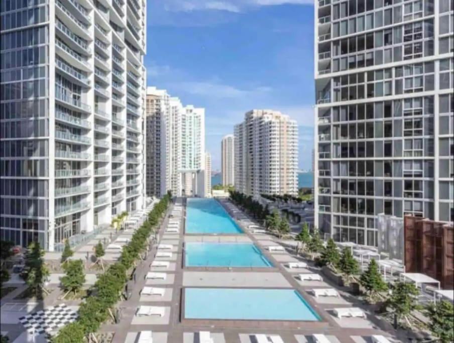 Luxury 1Br Condo W Icon Brickell-Freespa Μαϊάμι Εξωτερικό φωτογραφία